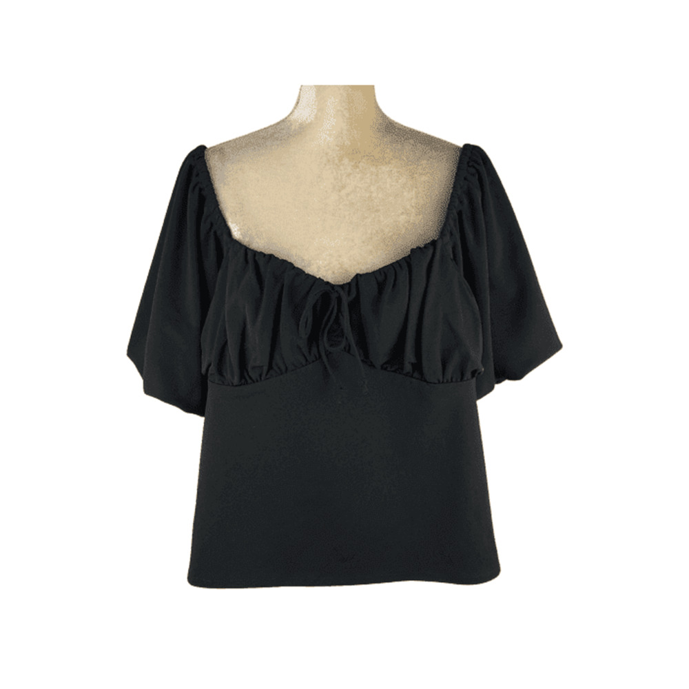 FTF Fashion to Figure women's black blouse size 1